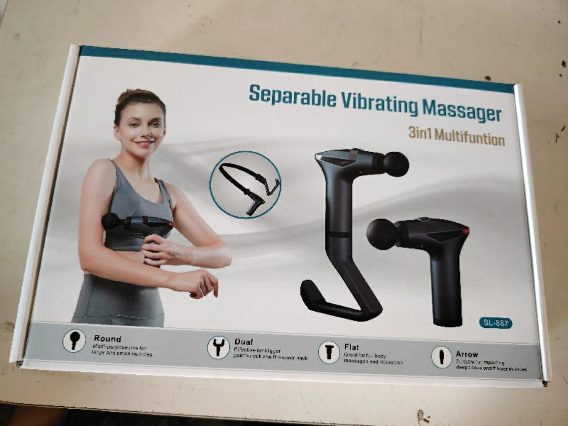 

Long-Handle Electric Massage Gun: Multifunctional For Muscle Relaxation, Deep Tissue Percussion Relief
