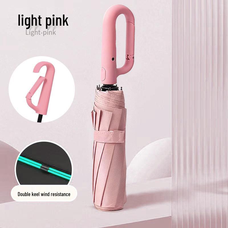 Loop Umbrella: Automatic Folding Large High-End Dual-Use Sun and Rain Umbrella for Men and Women