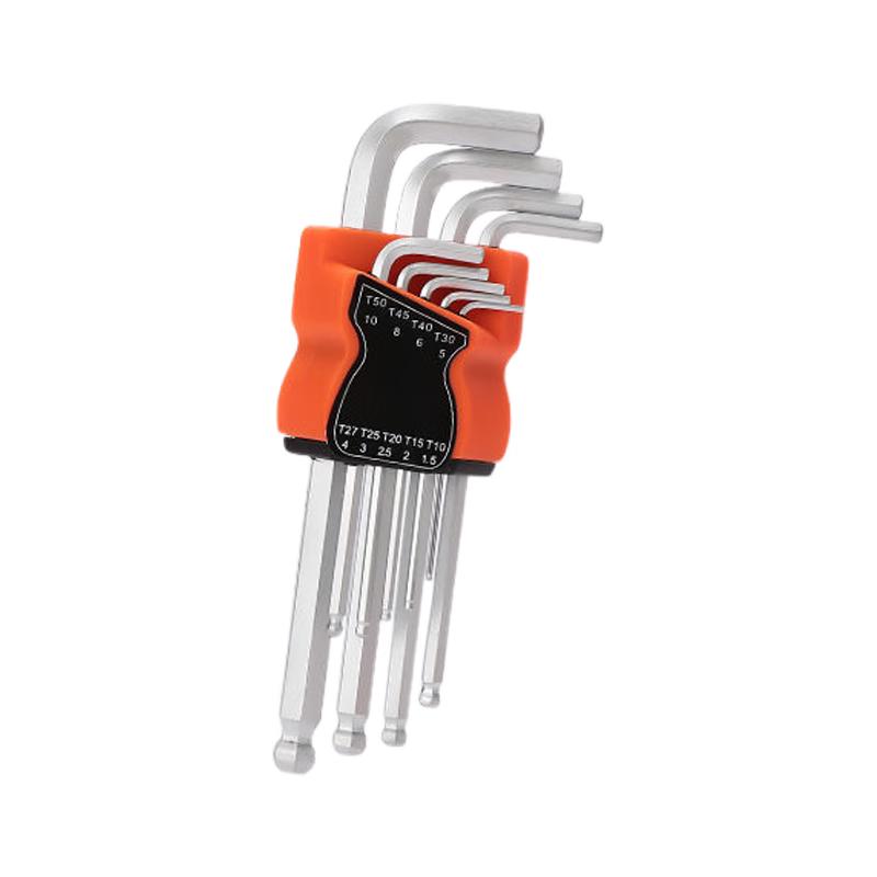 

9-Piece Industrial Ball-End Hex Key Set