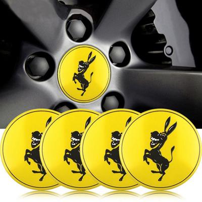 4 tk/komplekt, 56 mm eesliratta keskosa auto auto rummu trimmi embleemi märgi logo korgi kate