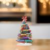 2D Creative Book Christmas Tree Acrylic Ornament