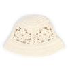Universal Chemistry Knit Flower Ivory Bucket Hat