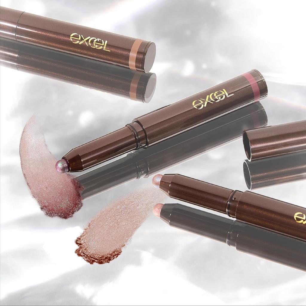 Excel Gleam On Fit Shadow GF13 Sugar Spice Limited Edition Stick Shadow Pencil Waterproof