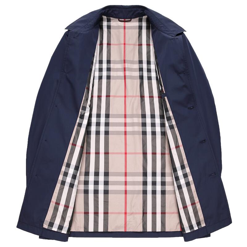 Men's Business Casual Single-Breasted Trench Coat