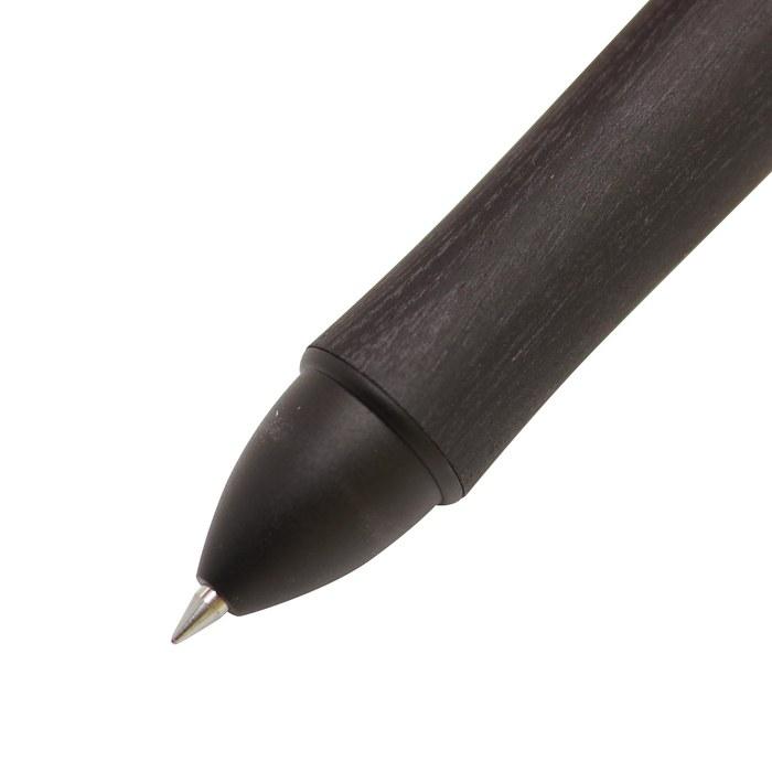 PILOT Limited Friction Ball 3 Wood [Full Black] Erasable Ballpoint Pen P-LTFBW323-15-B (Red, Blue, Black)