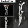 Butcher's Boning Knife Stainless Steel Vegetable and Fruit Slicing Knife Carving Knife Chicken Bone Scissors Sharp Kitchen Tool