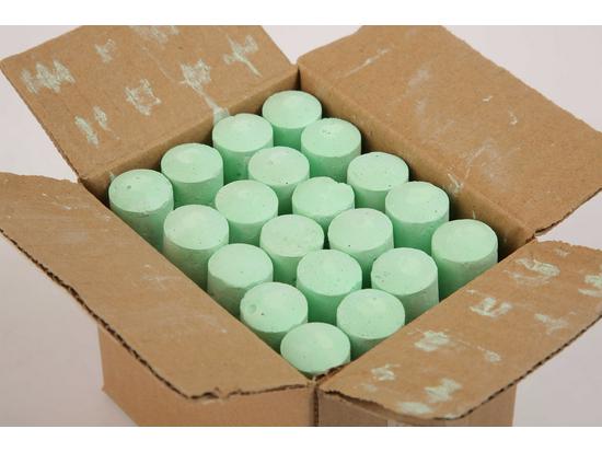 20 Pcs Thick White Marine Chalks: Large, Colored, with Steel & Wood Pipe - Free Shipping