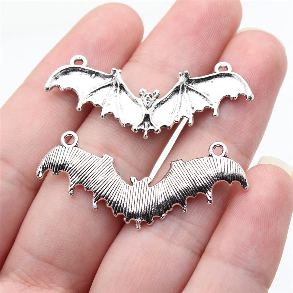 Charms Spider Halloween Bat Pendants Kids' Jewelry Materials QC119