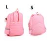 Girls' School Backpack with Cute Doll Pendant Gradient Princess Backpack Nylon Student School Bags Suitable for Ages 1-3-6 Book