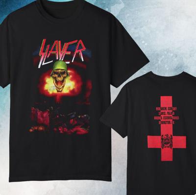 T-shirt Slayer Monsters of Rock Tour Européen 1992
