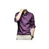 Indoprimo Men' Stylish Solid Satin Casual Shirt For Men Full Sleeve (In, Alpha, , Regular, )