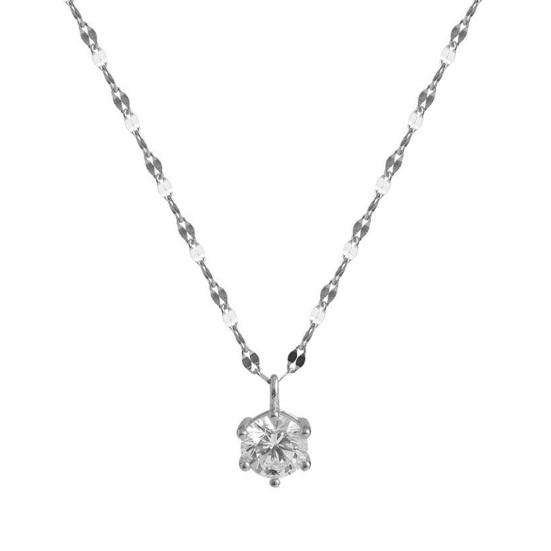 Women Necklace Luxurious High-end Shiny Rhinestone Geometric Neck Chain Female Jewelry