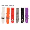 Watchband Strap Silicone Watch Bands Quick Release Comfortable 22mm Wear Proof for Men for Replacement