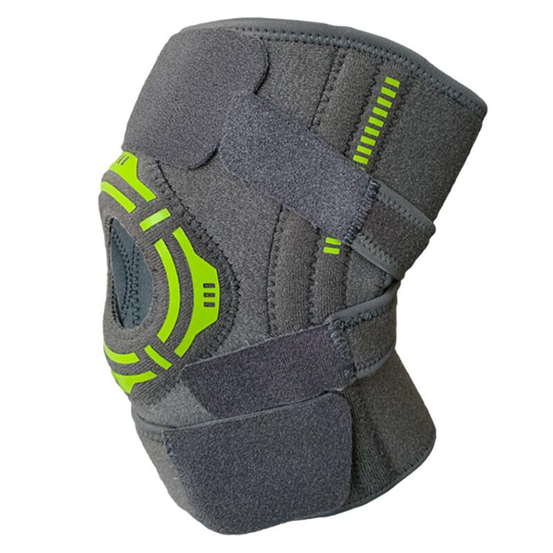 Chi Wang Sport-Kniebandage mit Silikon und Feder