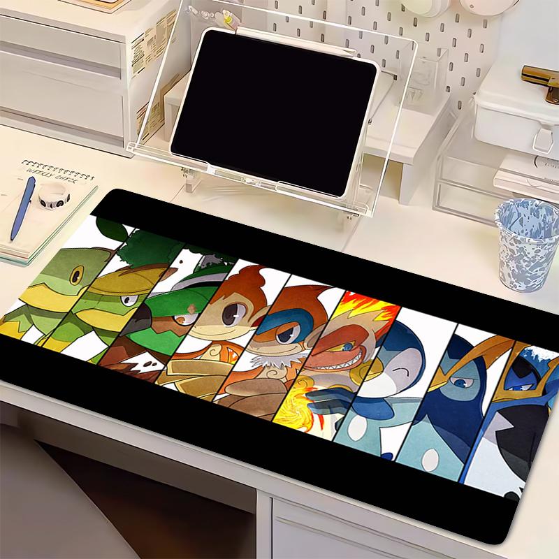 Mouse Pad P-Pokemon Gamers Decoracion Gamer Desk Mat Mousepad E-sports Players Laptop Gaming Accessories Varmilo Keyboard Carpet