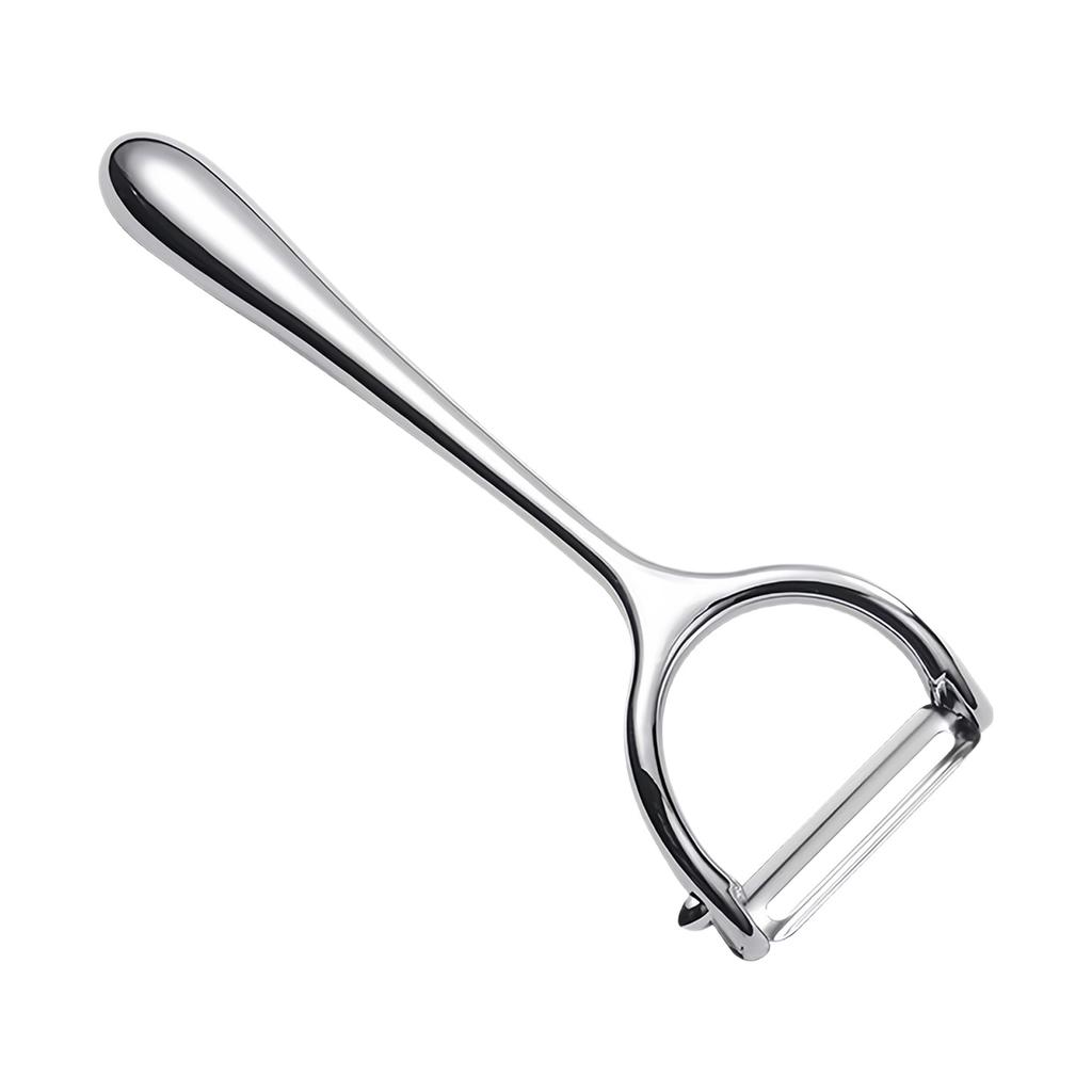 Vegetable Peeler with Plastic Handle and Stainless Steel Blade for Potato Apple Carrot