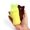 Teeth Grinding Catnip Toys Funny Interactive Plush Cat Toy Pet Kitten Chewing Vocal Toy Claws Thumb Bite Cat Mint For Cats
