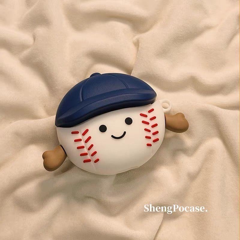 

Креативный чехол для Vivotwsa3, чехол для наушников Iqootws1i, чехол для Bluetooth-наушников Vivotws3e, защита от падений Iqootwsair2, Vivotws4/3pro vivo TWS Air2/A2 Baseball [Single Shell]]