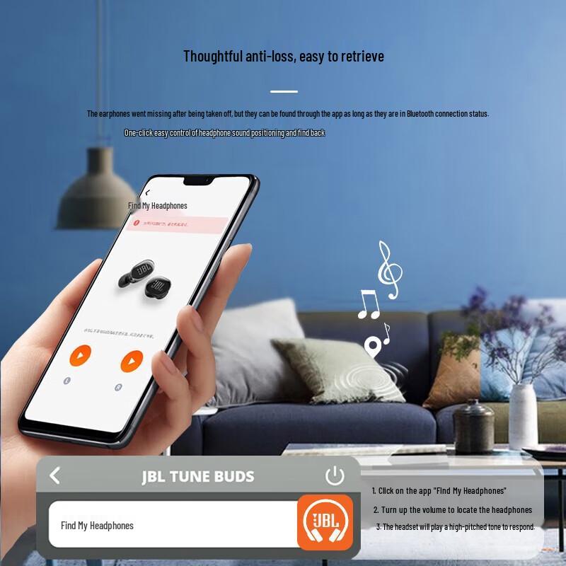 JBL TUNE BUDS True Wireless Noise-Cancelling Earbuds