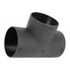 Conduit de chauffage diesel 60 mm Conduit d'aération Pièce en T Coude Sortie de tuyau Connecteur d'échappement pour accessoires automobiles