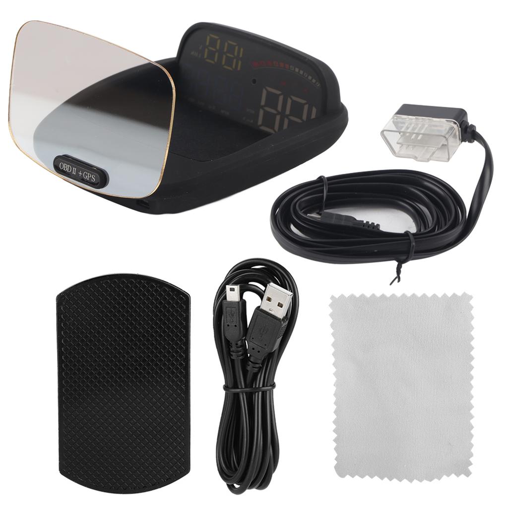 Large Screen Head Up Display Suitable for OBD and GPS Dual System Car Head Up Display(11V 18V)