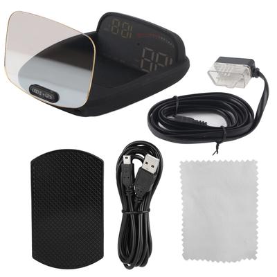Large Screen Head Up Display Suitable for OBD and GPS Dual System Car Head Up Display(11V-18V)