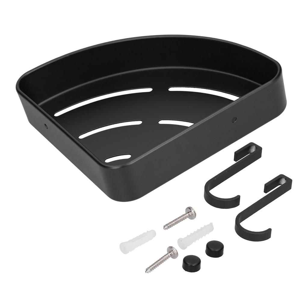 Duschregal Wandmontiert Dreieckige Eckregale Aufbewahrungsregal Organizer für Zuhause Badezimmer Rest