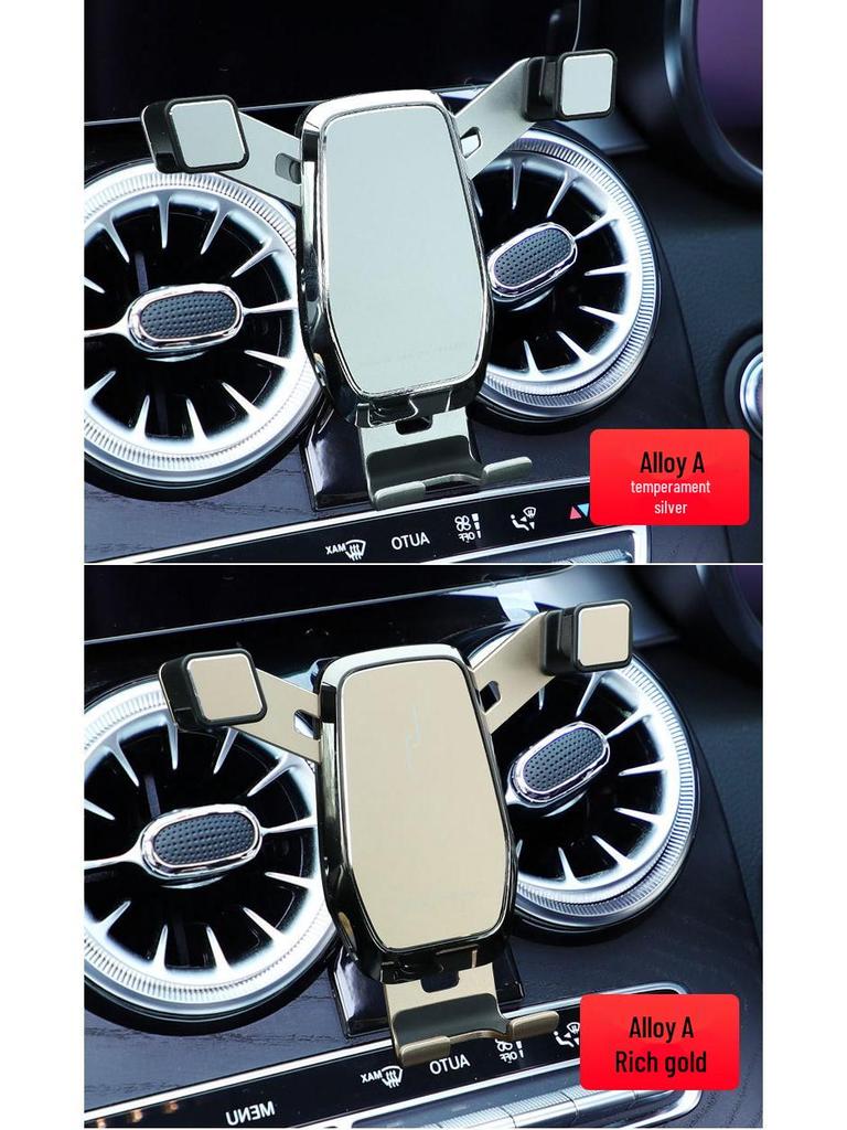 Držák na telefon do auta Mercedes-Benz Třídy C/GLC s bezdrátovým nabíjením (Modely 2015-2022)