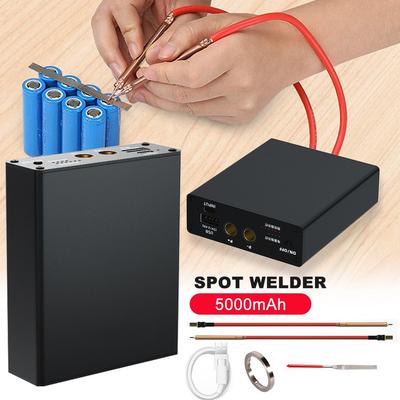 6 Gears Mini Adjustable Spot Welder DIY Spot Welding Machine w/Quick Release Pen 102 X84 X 28mm