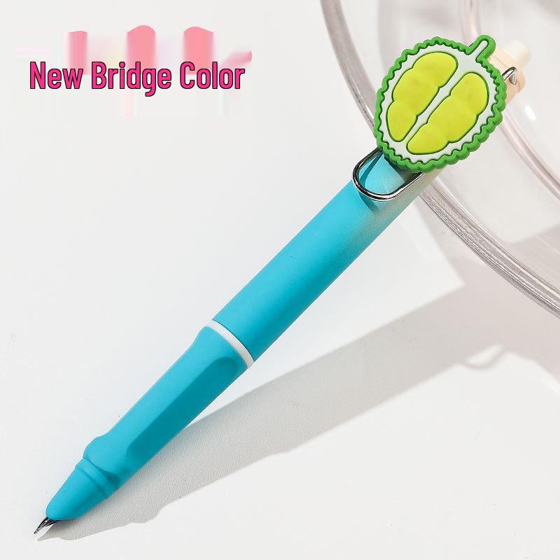 Cute Cartoon 0.38mm Ballpoint Pen with Replaceable Ink for Primary Students