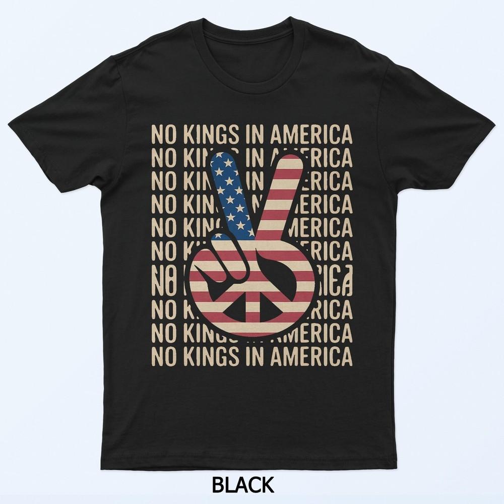 No Kings In America T-Shirt
