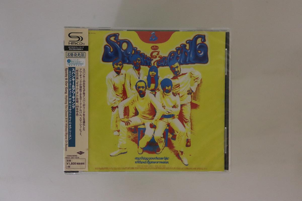 

CD SPANKY OUR GANG Anything You Choose BW Without Rhy UICY15576 MERCURY 2016 Japan Obi Rock Used