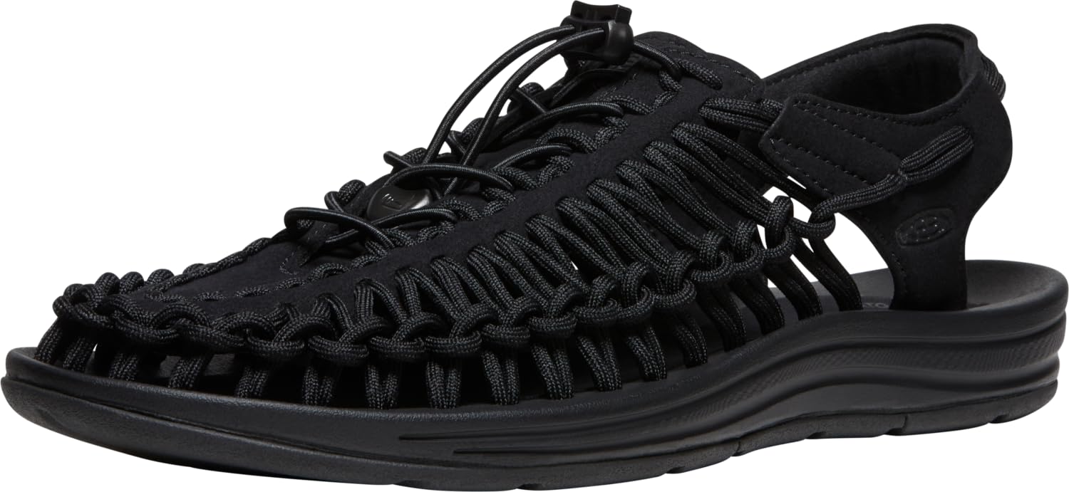 UNEEK Sandals for cm [KEEN] Men, BLACK/BLACK, 27.5