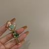 Crystal-Cut Acrylic Bobby Pins: Transparent Diamond Hair Clips for Autumn/Winter - Stylish Korean Accessories