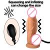 Realistic Inflatable Dildo for Women - Soft Fleshy Texture Adult Pleasure Toy"