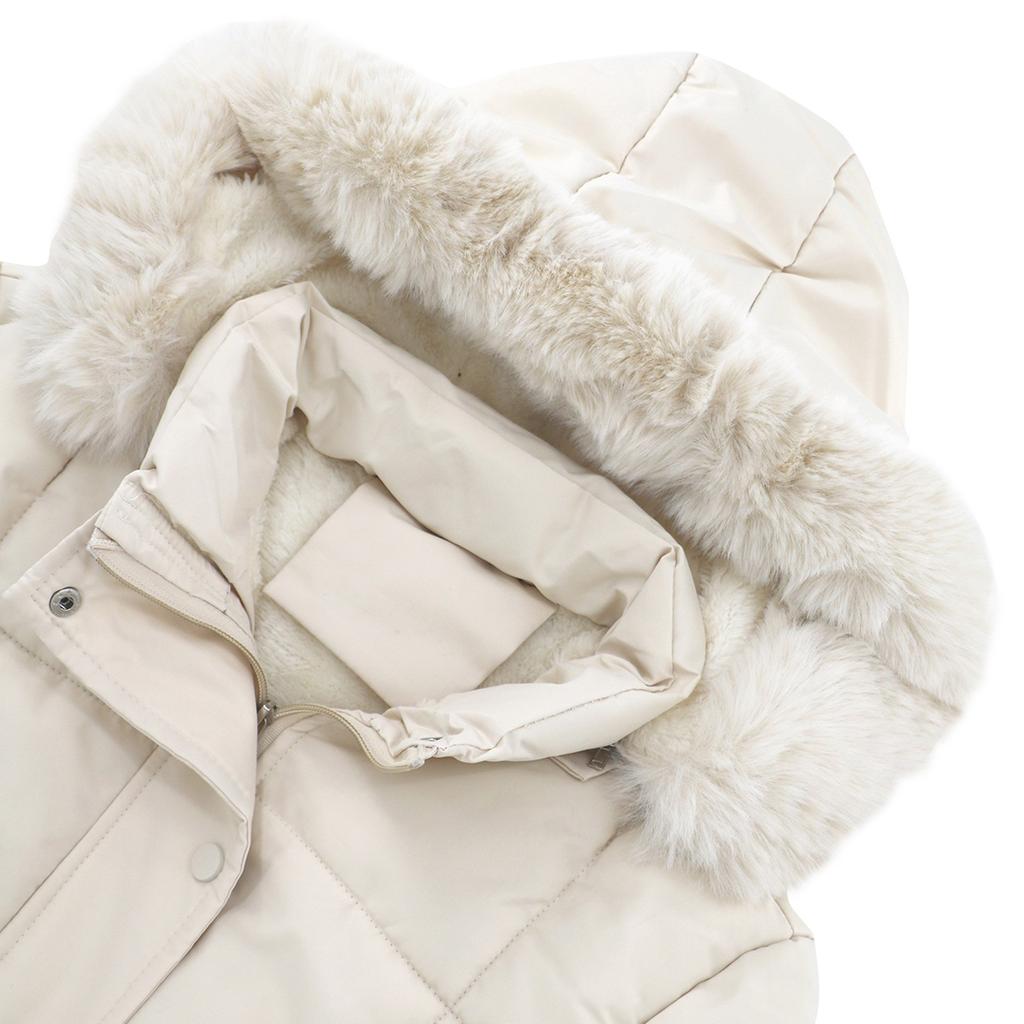 Damska krótka zimowa ciepła bawełniana kurtka jednorzędowa z zamkiem błyskawicznym