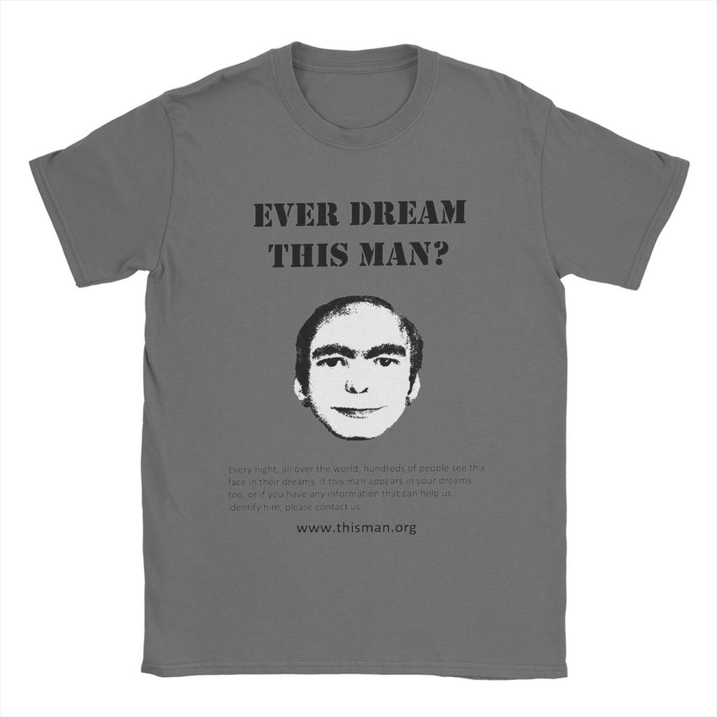 Men's T-Shirt Ever Dream This Man Novelty Cotton Tee Shirt Short Sleeve T Shirt O Neck Tops Gift Idea