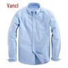 VANCL Men's Oxford Cotton Button-Down Long Sleeve Shirt