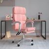 Day and Night - Day and Night Reclining Office Chair Faux Leather Pink
