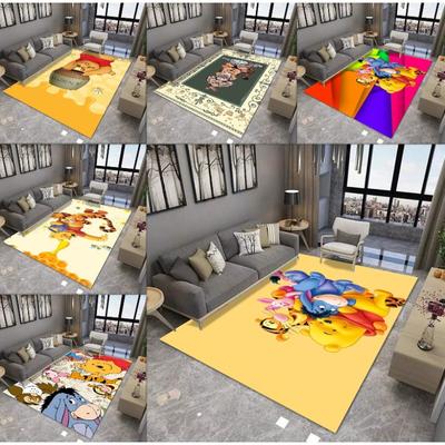 Micimackó Mintás Területi Szőnyeg Szőnyeg Otthon Nappali Hálószoba Kanapé Ajtószőnyeg Konyhai Dekoráció Csúszásmentes Padlószőnyeg Dekoráció