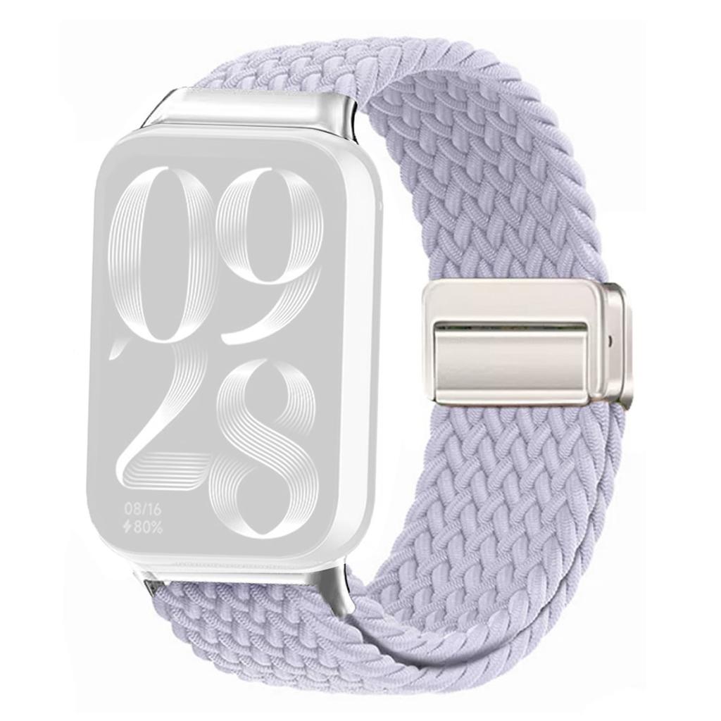 Watch Strap For Xiaomi Smart Band 9 Pro/Band 8 Pro/Redmi Watch 5/Watch 4 Magnetic Stretchy Nylon Woven Band