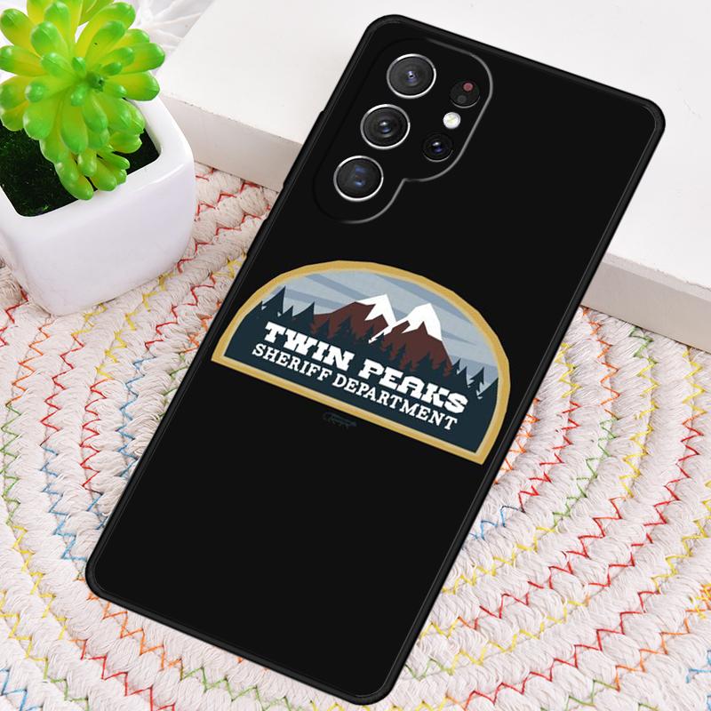 Best New Design Welcome to Twin Peaks Phone Case for Samsung Galaxy note 10 pro S26 Ultra S23 S24 FE S25 S21 S22 PLUS Cover