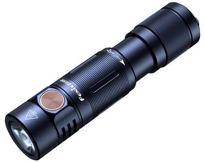 FENIX E05R LED Mini Keychain USB Maximum 400 Total 68mm Flashlight, Rechargeable, Lumens, Black, Length