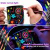 Direct Liquid Paint Pens Human Body Fluorescent Paint Pen Set 8 Colors Party DIY Paint Pens,8ml