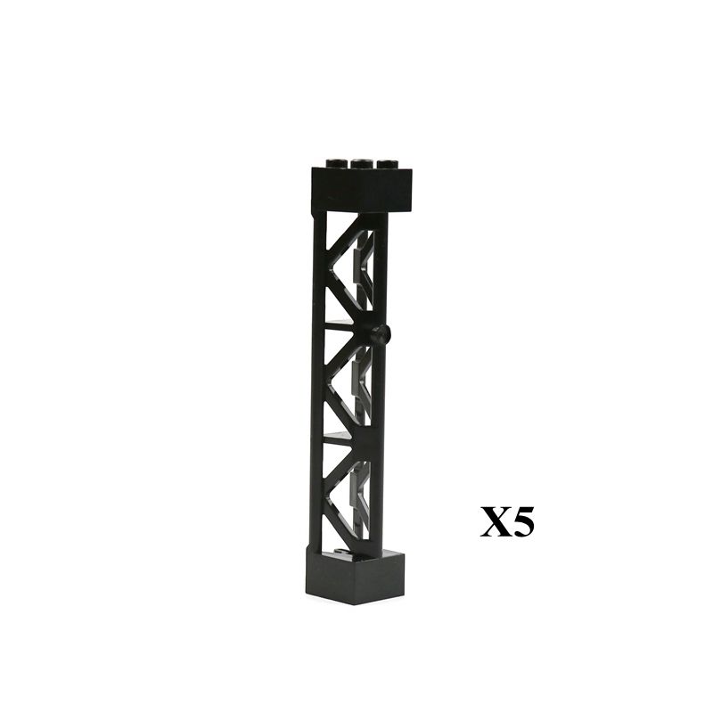 Children Toys MOC Blocks City Military ww2 Accessory Train Truck Car Support 2x2x10 Replace Parts Compatible Pillar 58827 95347