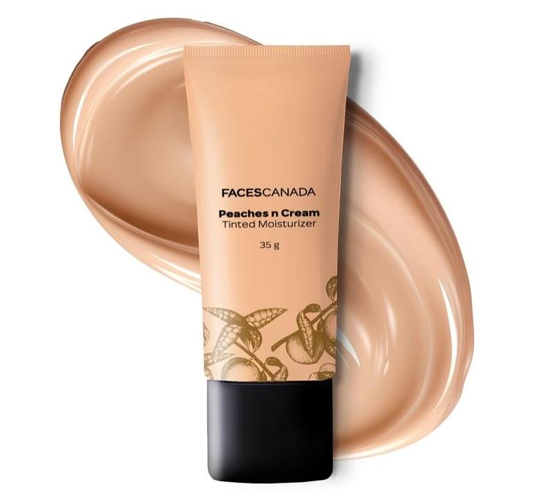 FACES CANADA Peaches N Cream Tinted Moisturizer Suitable For All Skin Types 35g