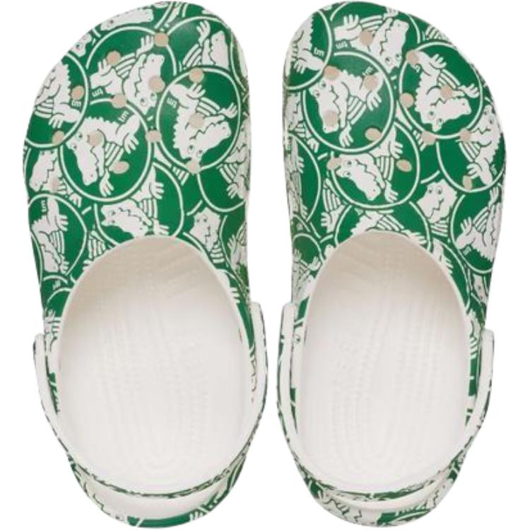 Crocs Classic LOGO K Clog Kids Green 210008-3WH