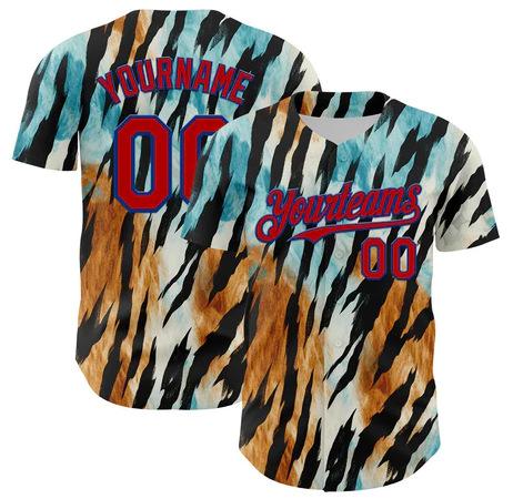New leopard print sports digital T-shirt casual fitness sports top XXS