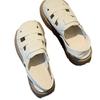 Two Wear Hollowed-out Bag Head Sandals Women's 2025 Summer New Hole Hole Mori Roman Shoes Thick-soled Half Slippers Women's Outer Wear