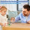 Spinning Top Toy Metal Alloy Classic Gyro Silver Steel Spin Mini Desk Table Fun Spinner Toy Game For Child Children Adult